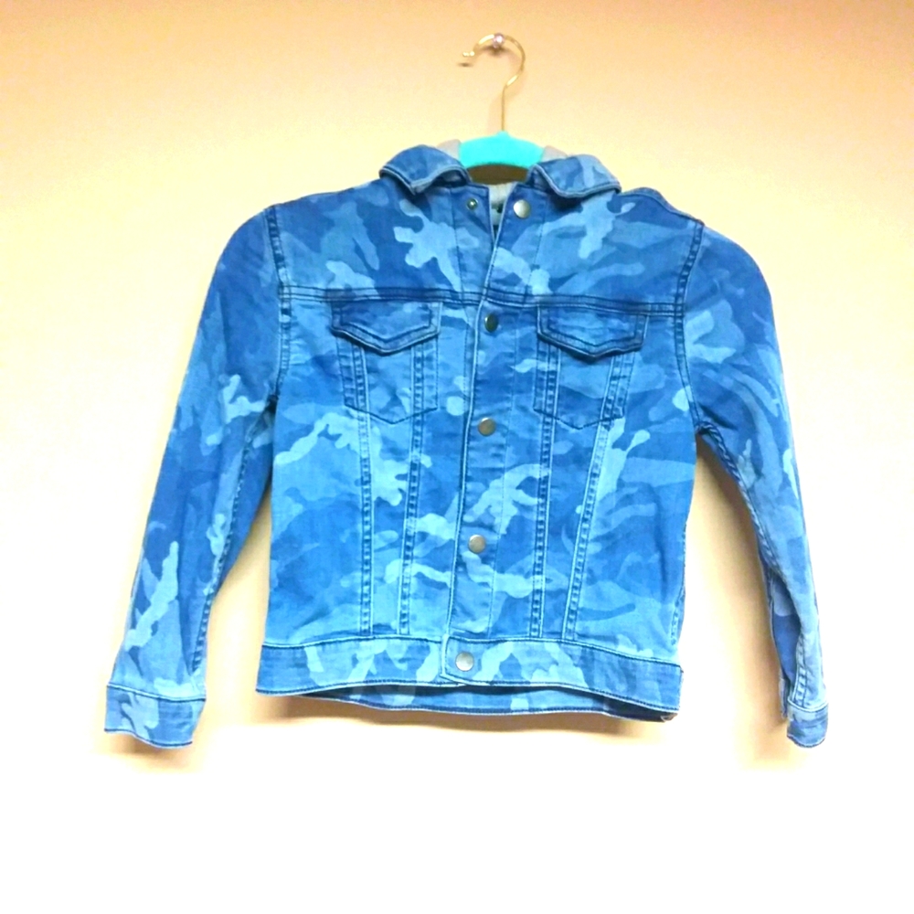 ⬇️ DL1961 Camo Manning stretch jean jacket